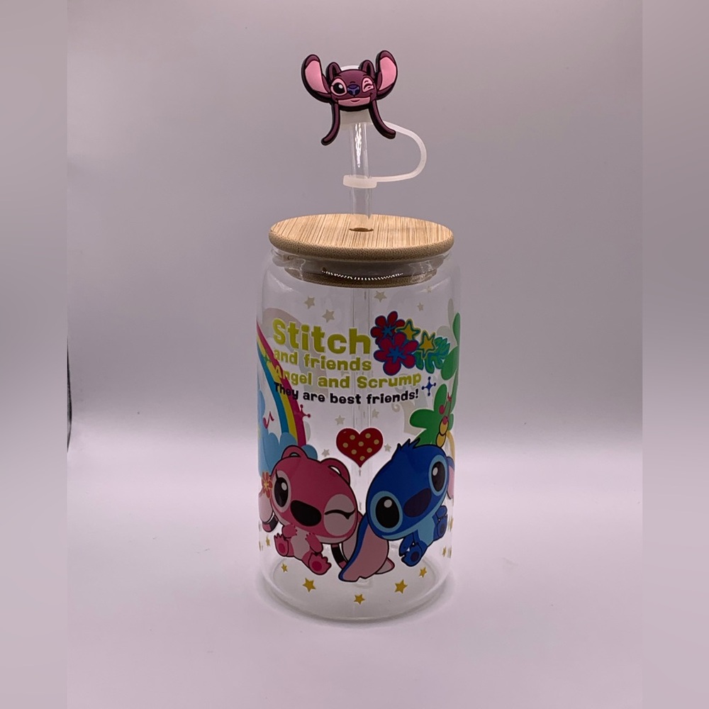 Glass cup tumbler